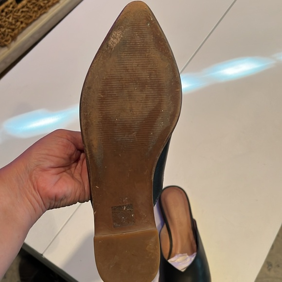 Madewell Emilia Mules - Blk leather, 8.5 EUC - Picture 6 of 12